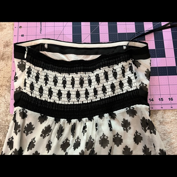 Maeve Strapless Tree Dress with Boning Size 6 - Picture 8 of 9